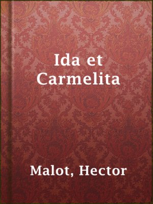 cover image of Ida et Carmelita